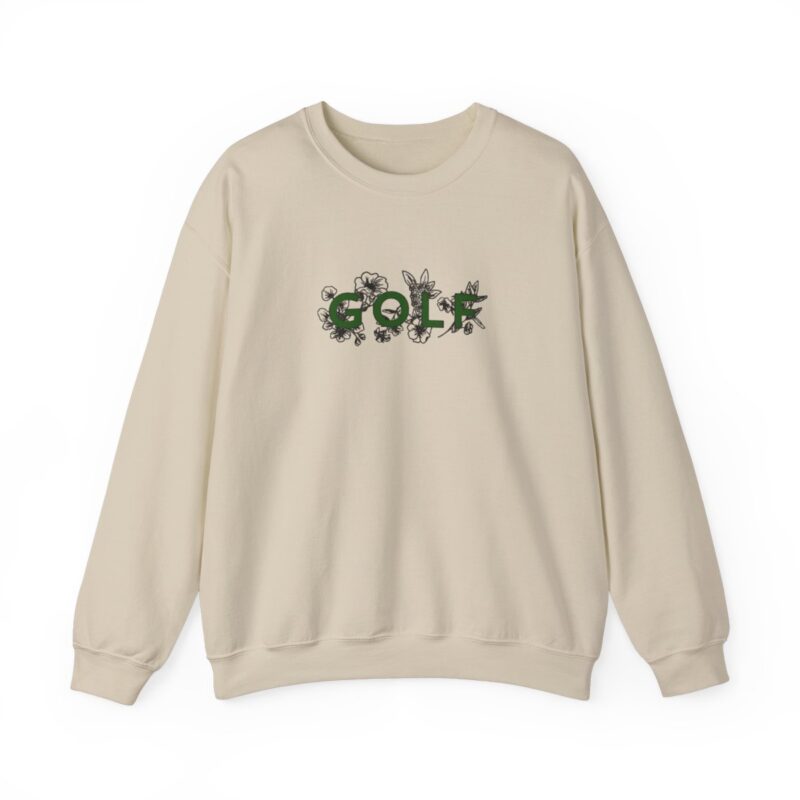 Golf Embroidered Sweatshirt Ttcs21