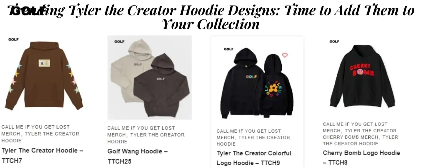 Tyler The Creator Hoodie - Tyler The Creator Official Shop